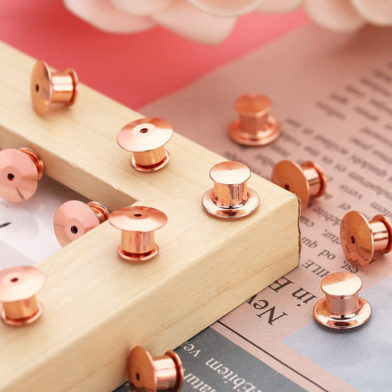 Secure Locking Pin Backs