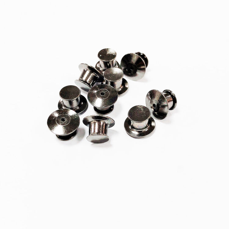 Secure Locking Pin Backs