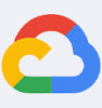 Google Cloud Logo Colorful Four-Color Cloud Icon on Clean White Background for Technology Partnership Recognition