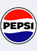 Pepsi Logo Featuring Iconic Red and Blue Wave Globe Design with Black PEPSI Text for Brand Recognition and Corporate Partnership Display