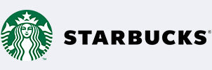 Starbucks Logo Featuring Green Siren Mermaid with Crown Star and Fish Tail Emblem Next to Bold Custom Text on Clean White Background for Brand Recognition and Partnership Display