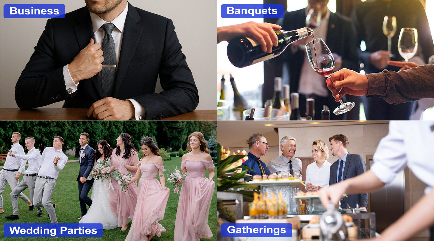 Discover Personalized Jewelry for every occasion: Business, Banquets, Wedding Parties, Gatherings.