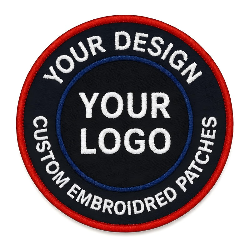 Custom design ebroidered patches