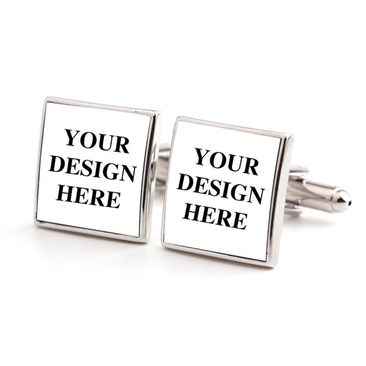 Promote your brand in style with these personalized cufflinks, expertly engraved with your logo for a professional look at any business event or formal occasion.