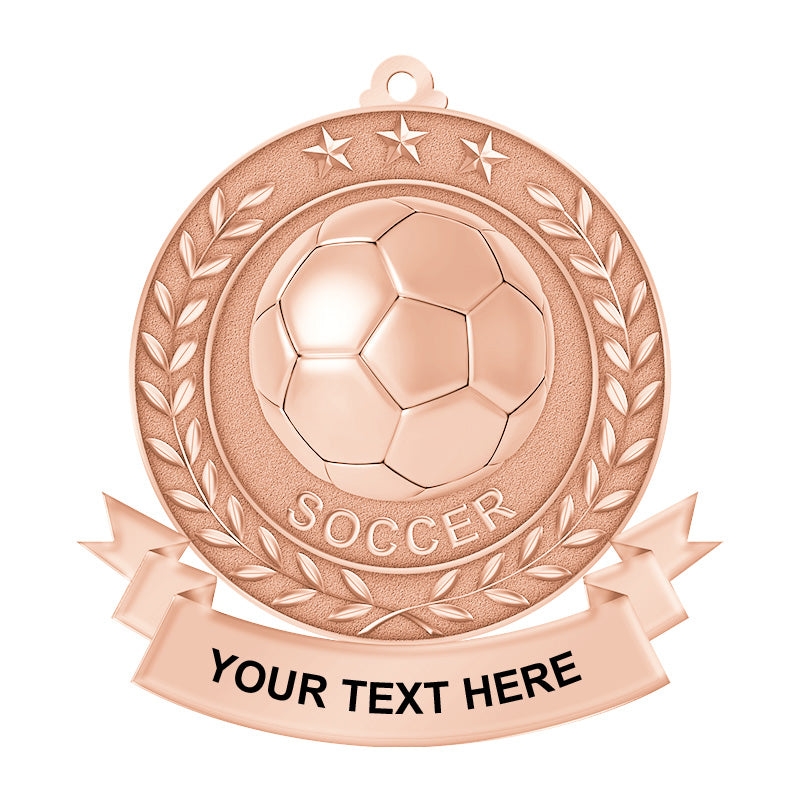 medals soccer -copper