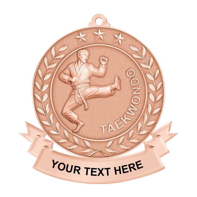 3D taekwondo bronze medals