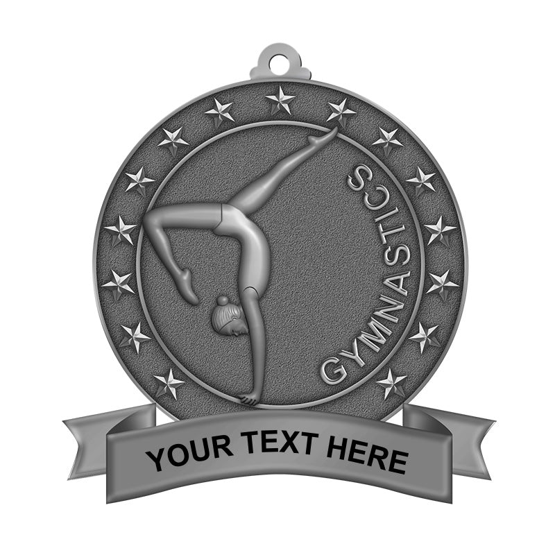 men's gymnastics medal - silver