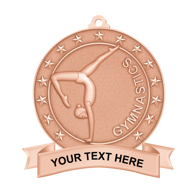 gymnastics medal - bronze