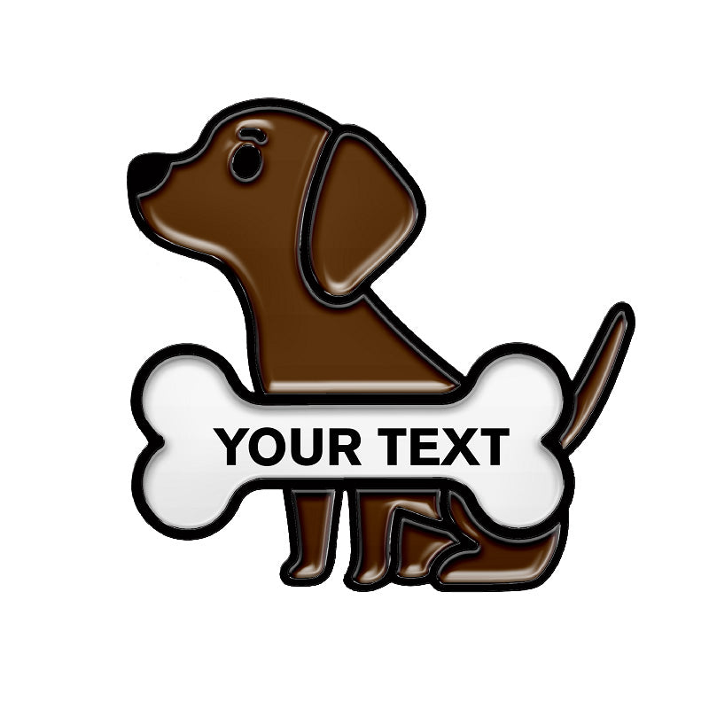 Dog Pet Pin with Custom Logo