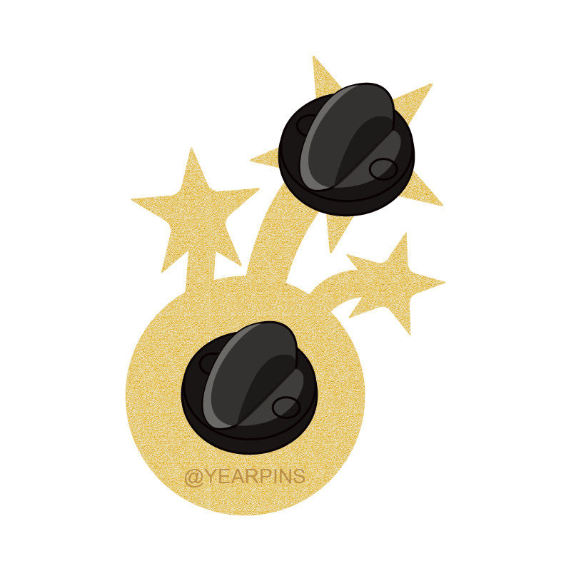 Years of Service Pins with Custom Years