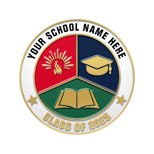 Class of 2025 Graduation Pins Gold
