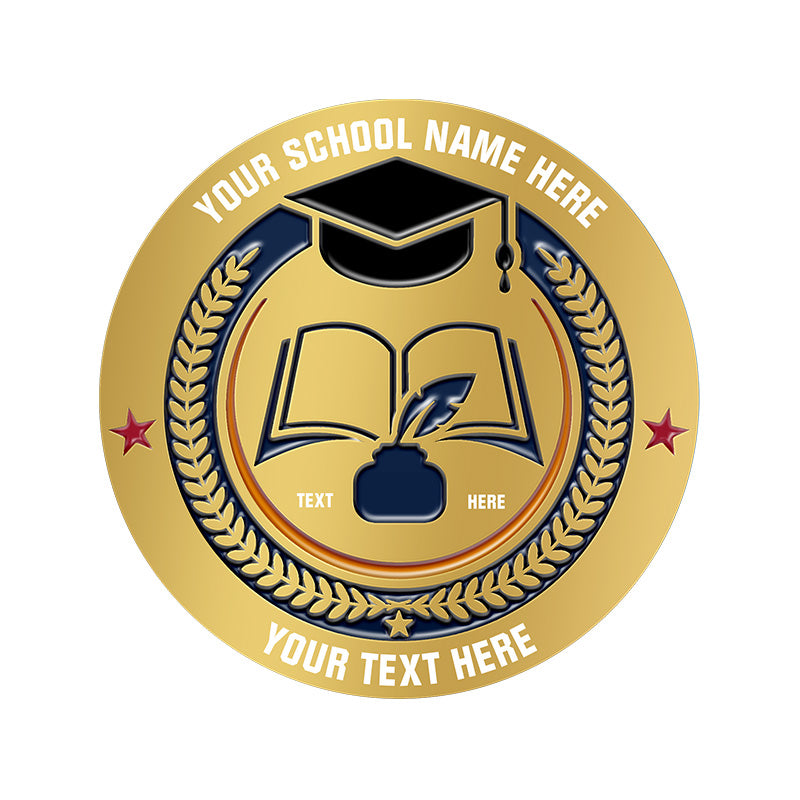 Award Pins for Students Gold