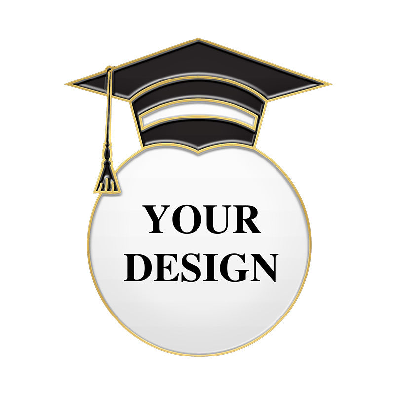 Graduation Cap Pin Plating Gold