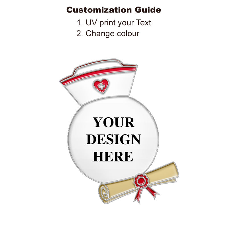 Pin for Nursing Silver