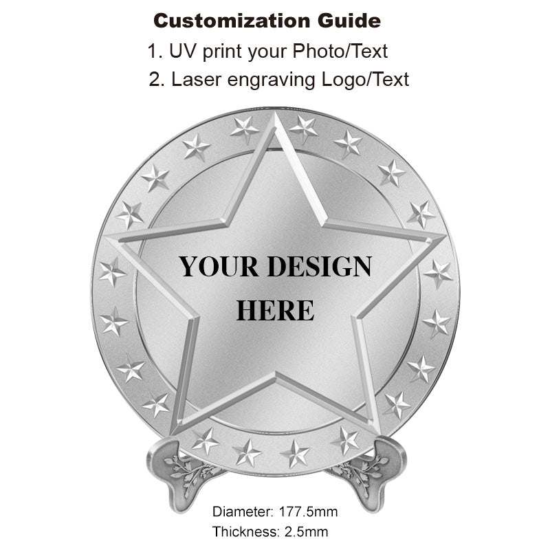 Silver Salver – Pentagram Param