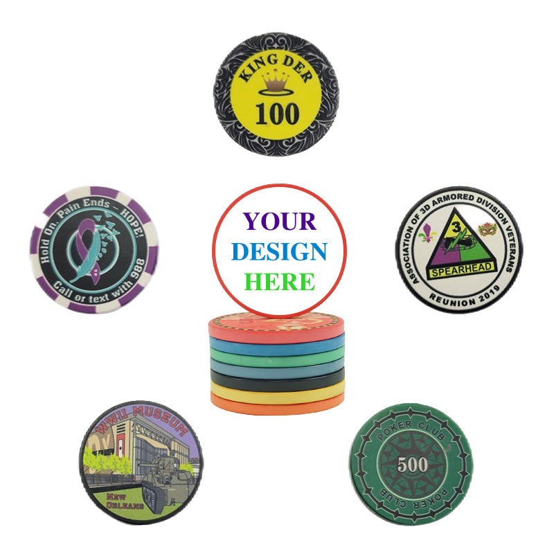 custom poker chips