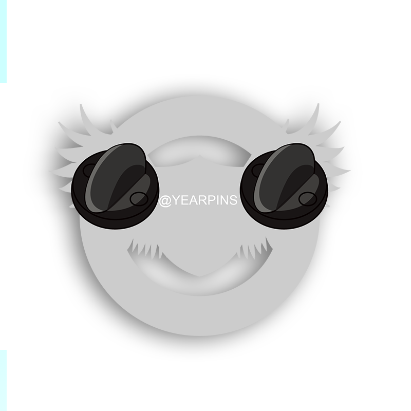 Eagle Wings Pin with Custom Text & Shield Logo