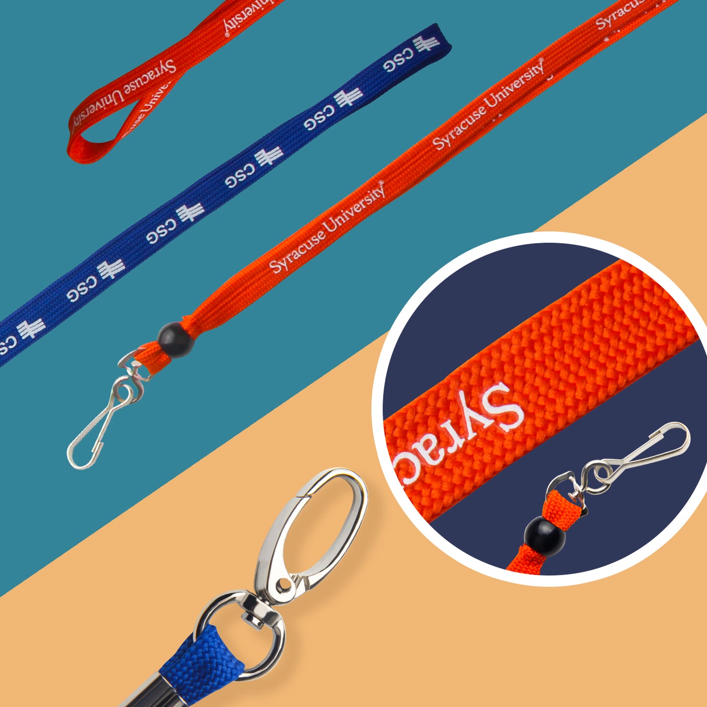 Custom Polyester Lanyards