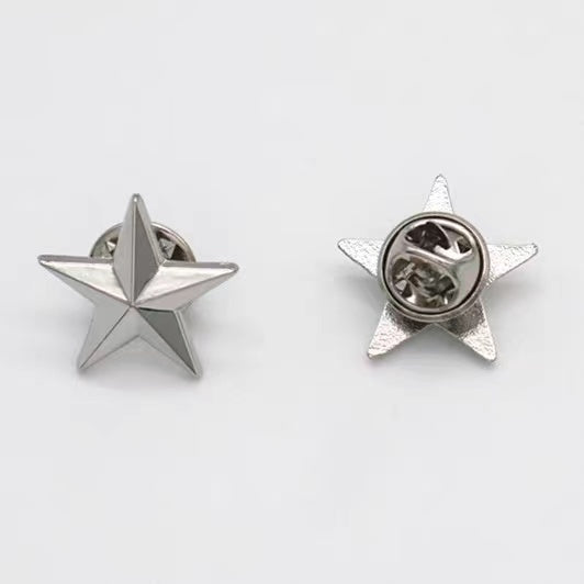 Military 3D Star Pin - WWII US ARMY