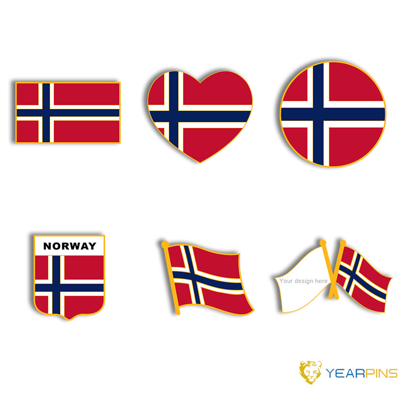 Norway Flag Pin