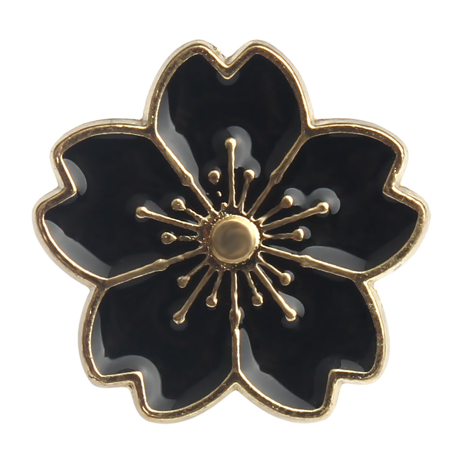 black cherry blossom pins