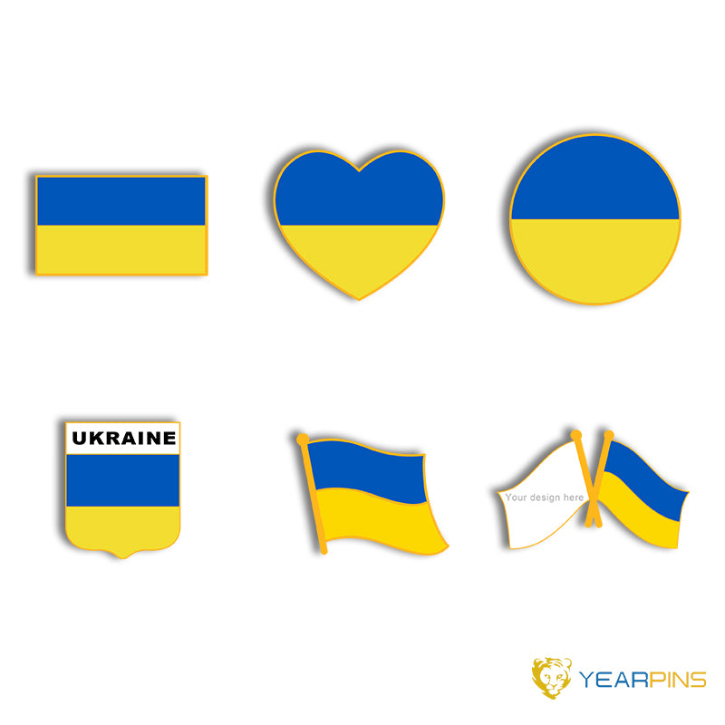 Ukraine Flag Pin