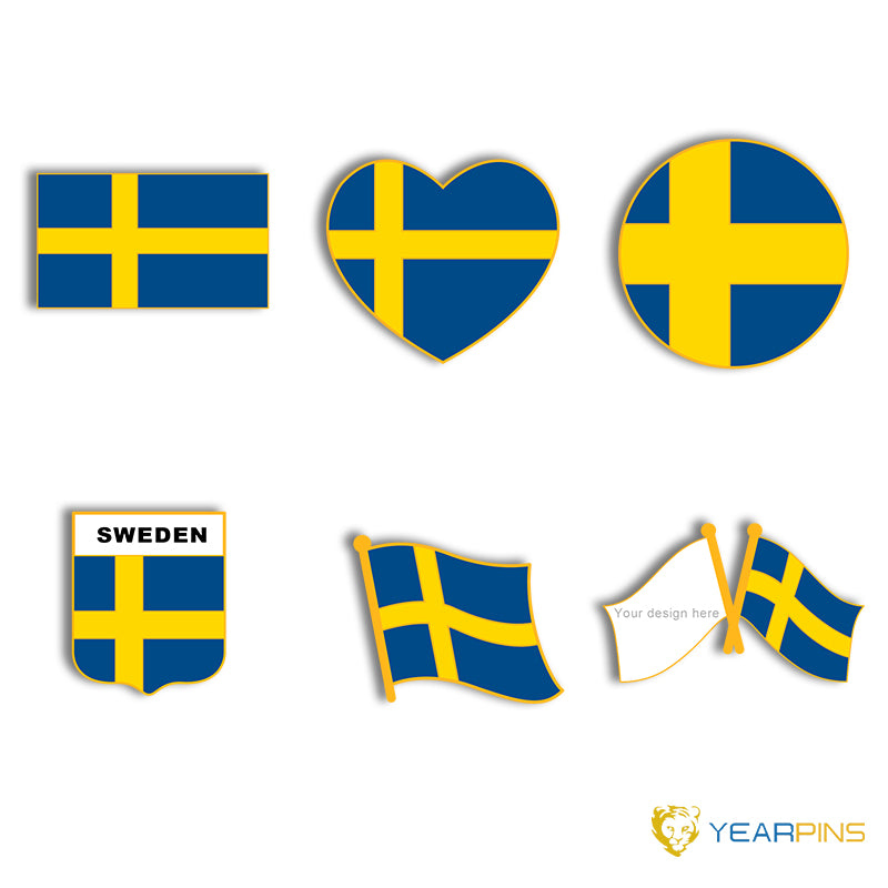 Sweden Flag Pin
