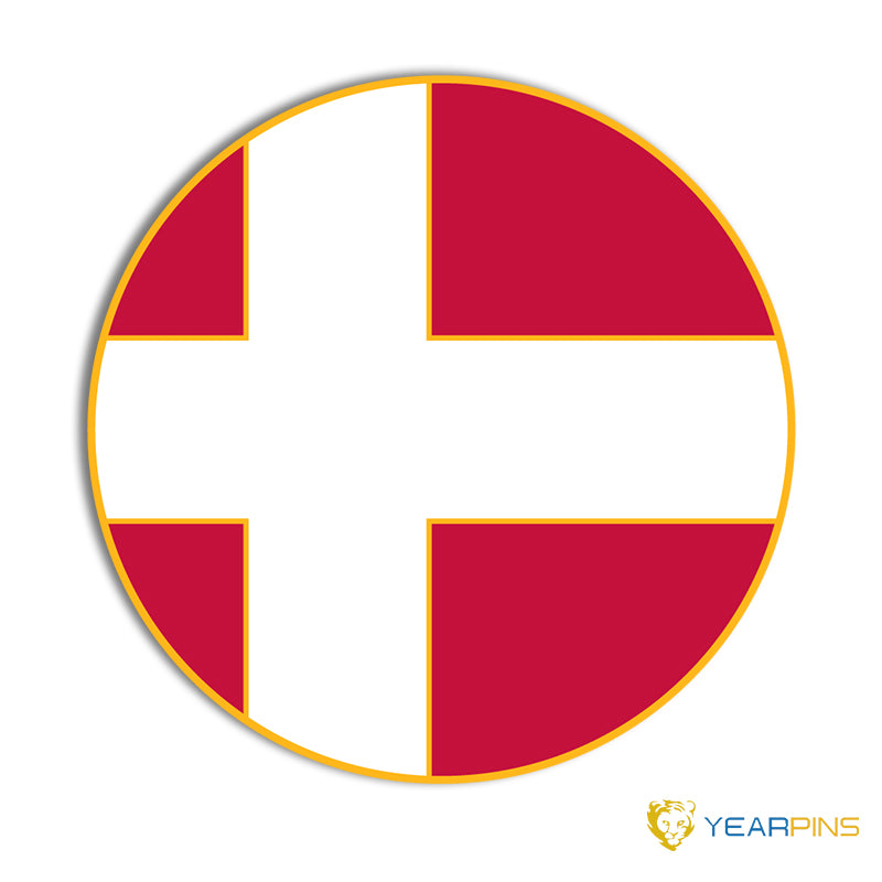 Denmark Flag Pin
