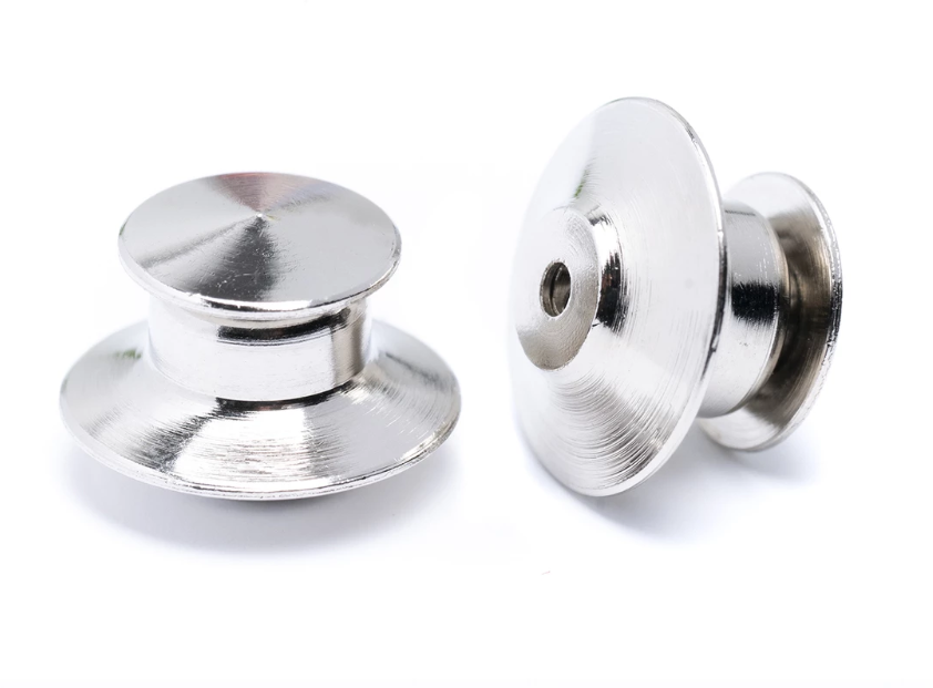Secure Locking Pin Backs