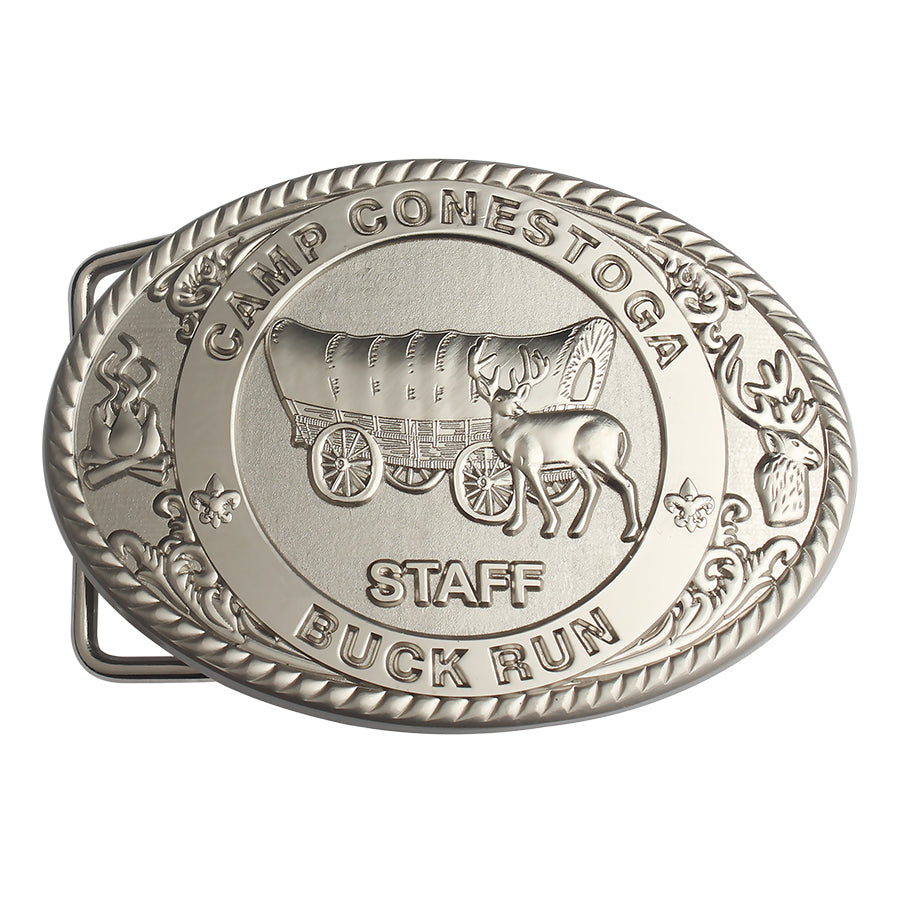nickle belt buckle