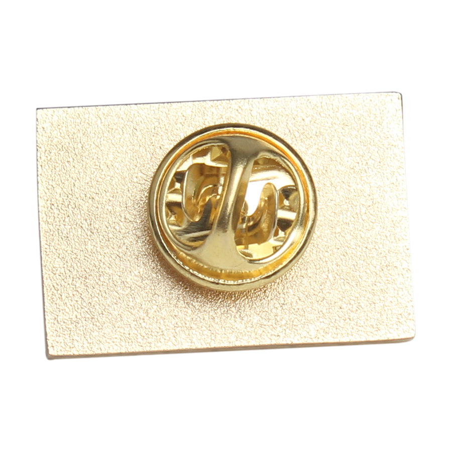 Japan rectangle pin back