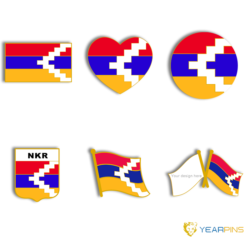 Nagorno-Karabakh Republic Flag Pin
