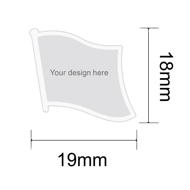 England Flag pin