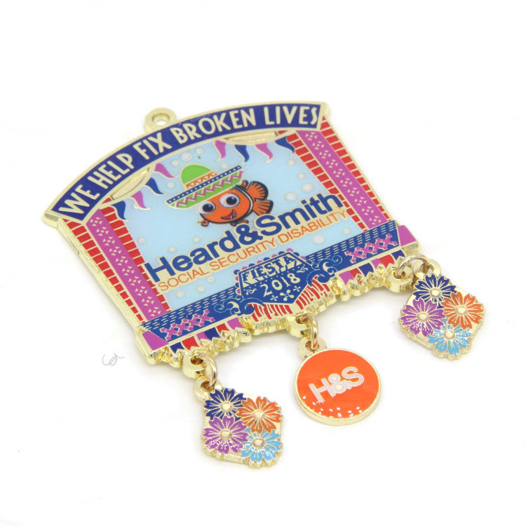 Custom Fiesta Medals
