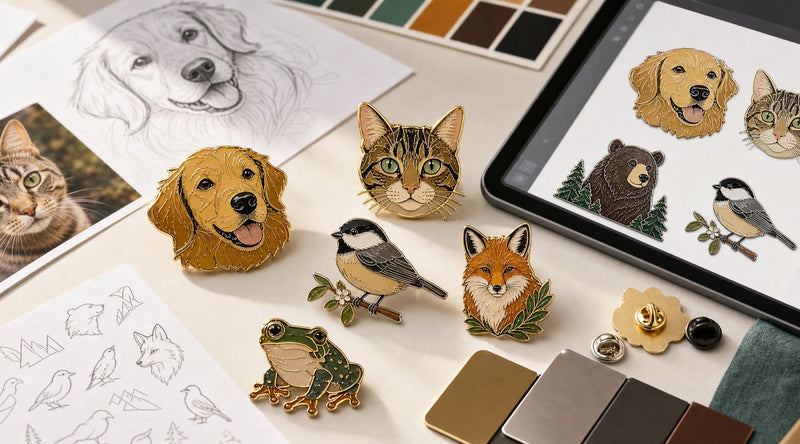 Animal Pins Design and Ordering Guide