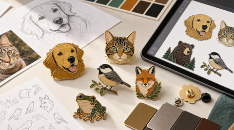 Animal Pins Design and Ordering Guide