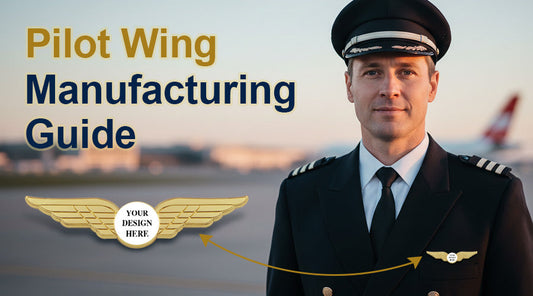 Custom Pilot Wings: Rush or Fully Custom Options for Airlines