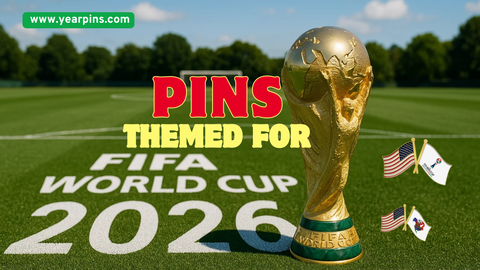 Customized Flag Pins Themed for The 2026 World Cup