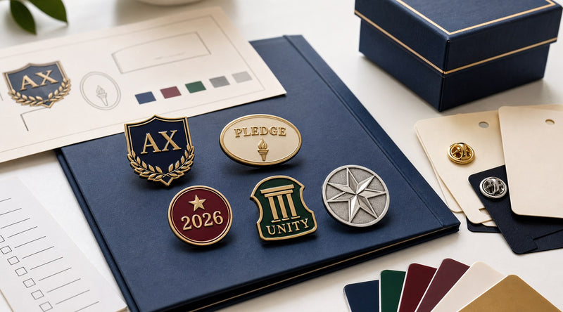 Greek Pins and Pledge Pin Guide