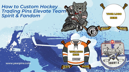 How to Custom hockey trading pins Elevate Team Spirit & Fandom