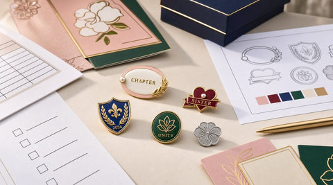 Sorority Pins Design and Ordering Guide