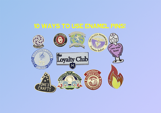 what to do with enamel pins？