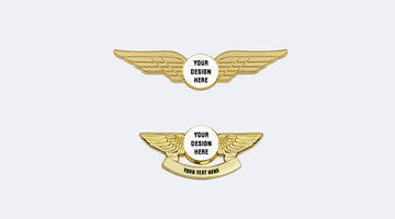 Pilot Wings Pin