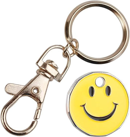 Smile face trolley coin