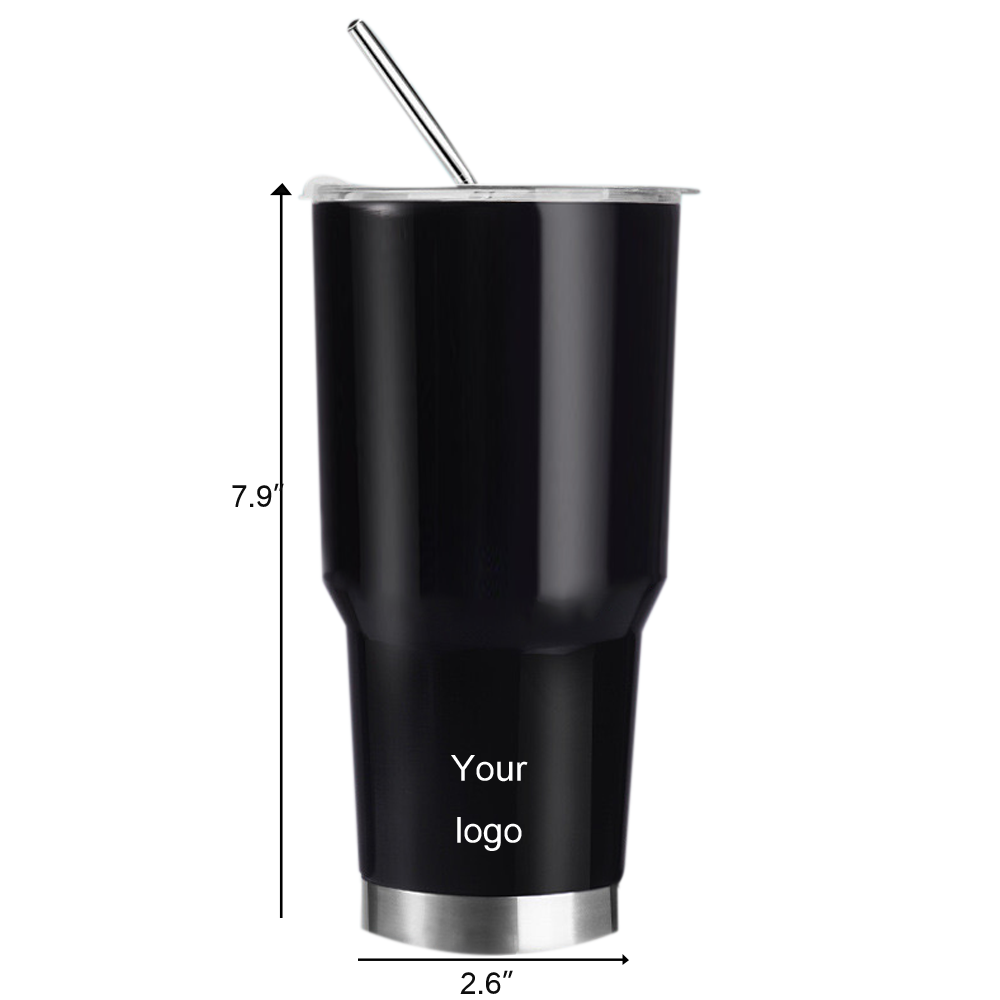 Custom 30 Oz Stainless  Steel Coffee Tumbler