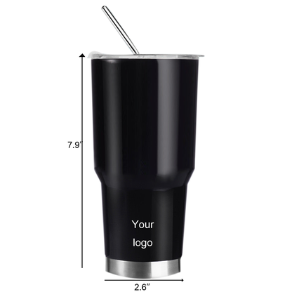 Custom 30 Oz Stainless  Steel Coffee Tumbler