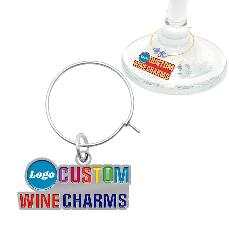 Custom Wine Charms, Open size