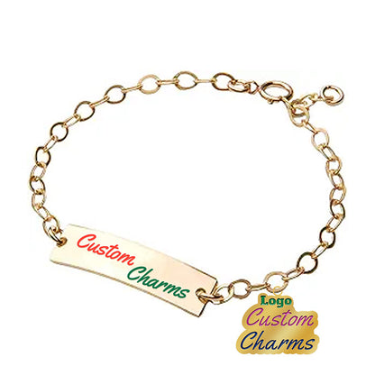 Custom Charms for Bracelets, custom logo