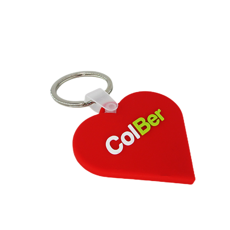 silicone rubber keychain