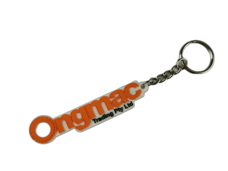 silicone rubber keychain custom